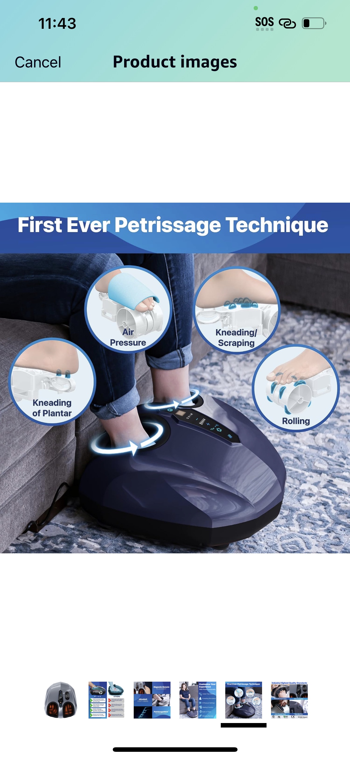 Foot massager machine #467 image indicator(2)