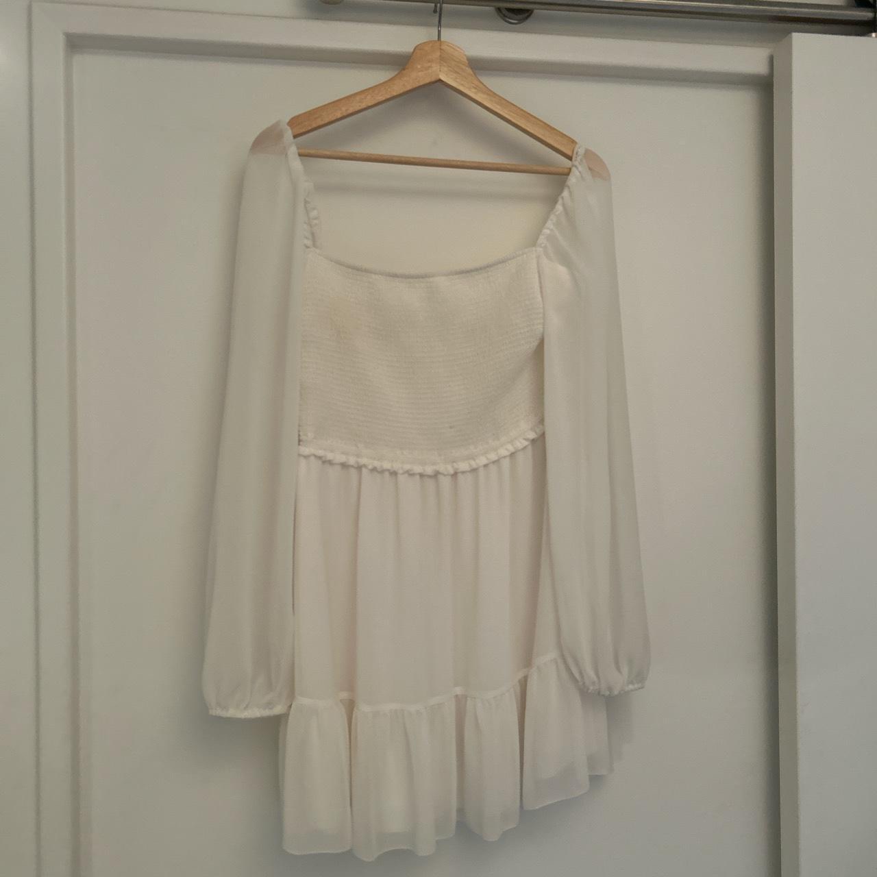 Aritzia Wilfred Tempest dress in white