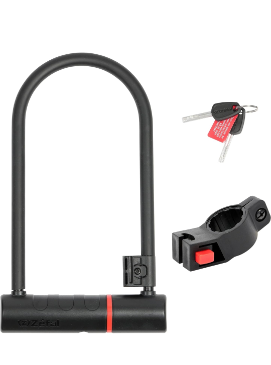 U lock  Black, 115 x 230 mm