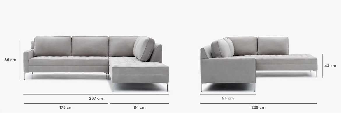 Sectional Sofa 2 pc - NOA - photo 2