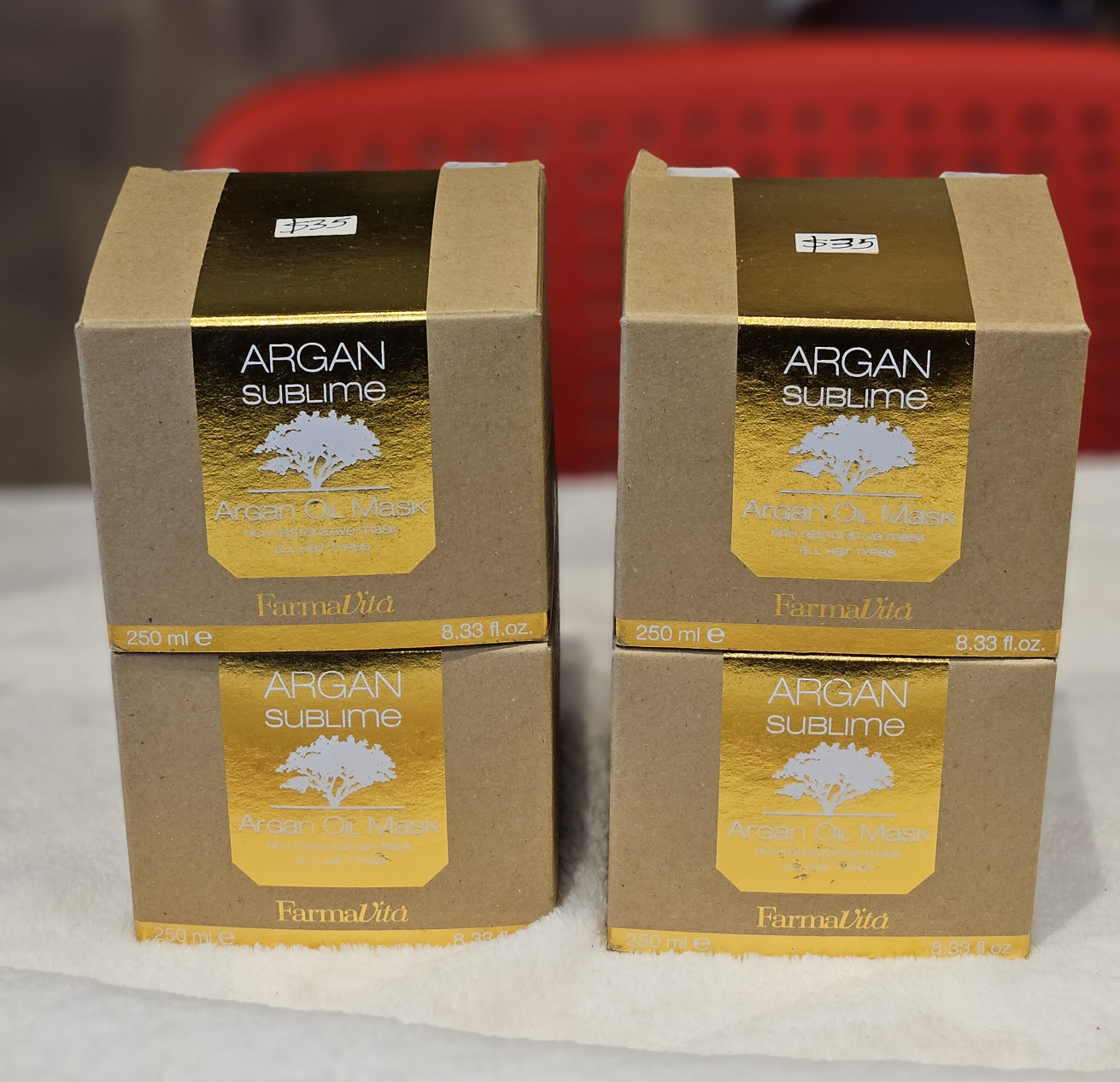 Argan Oil Hair Masks (New) 250ml each image indicator(2)