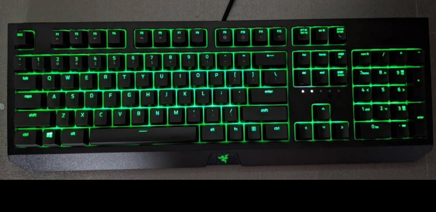 mint✨Razer Blackwidow Mechanical Gaming Keyboard