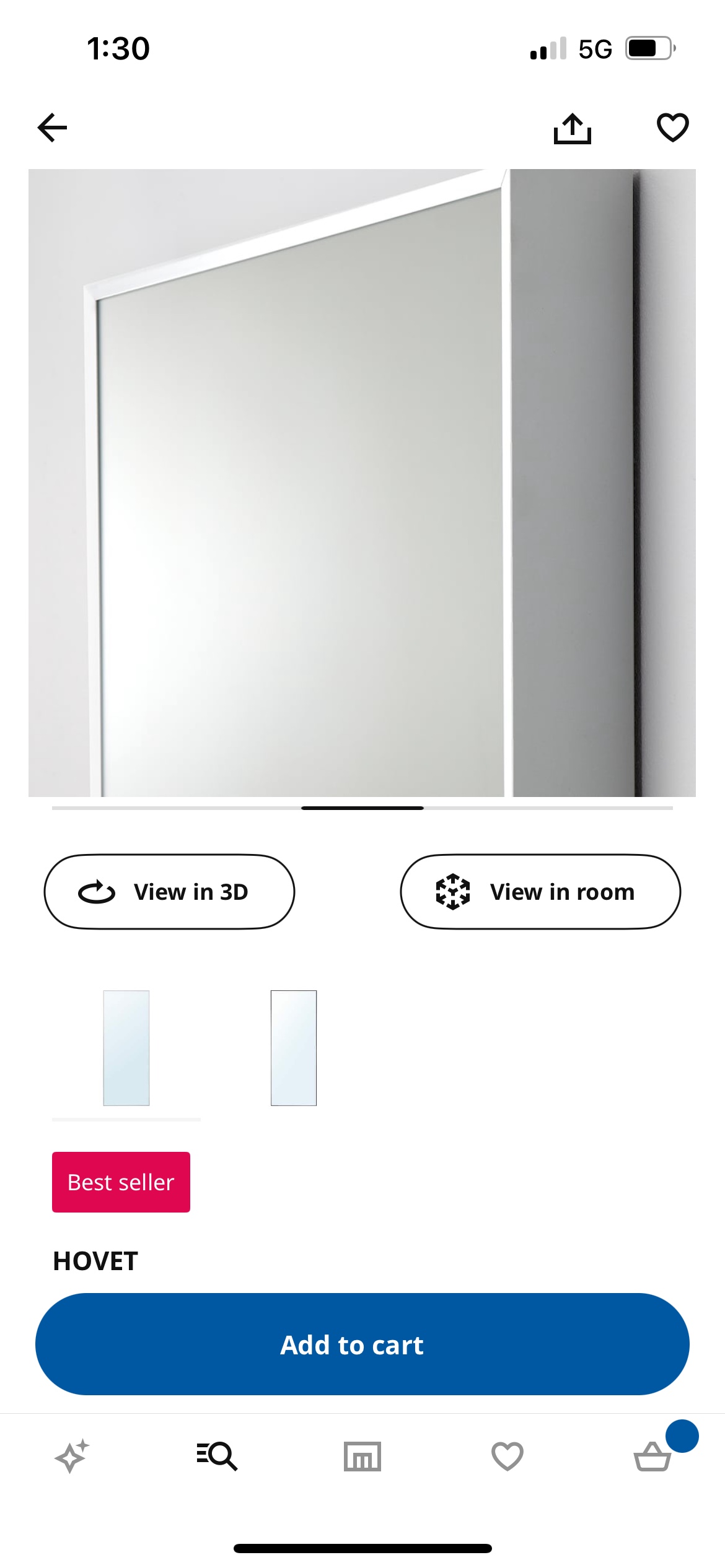 IKEA Hovet Mirror - photo 3