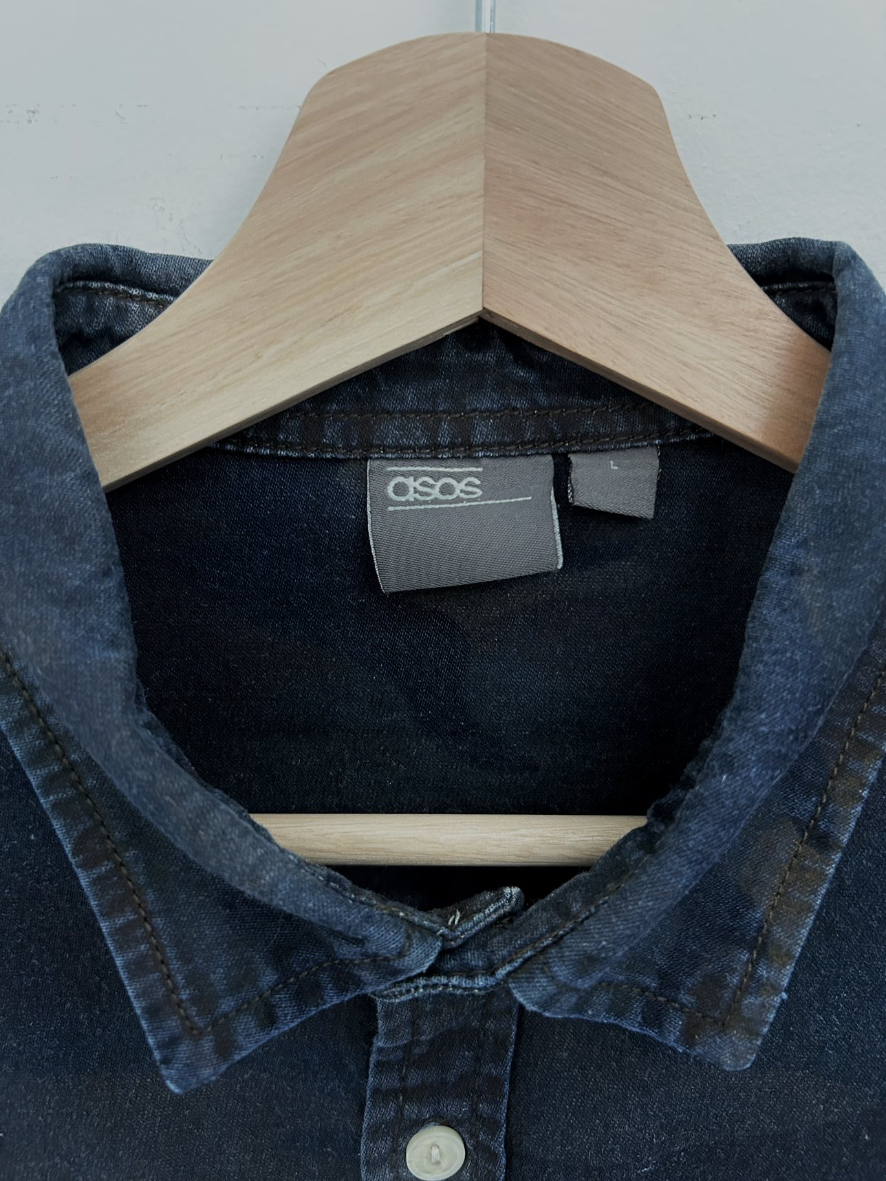 Denim Shirt Faded Army Print image indicator(3)