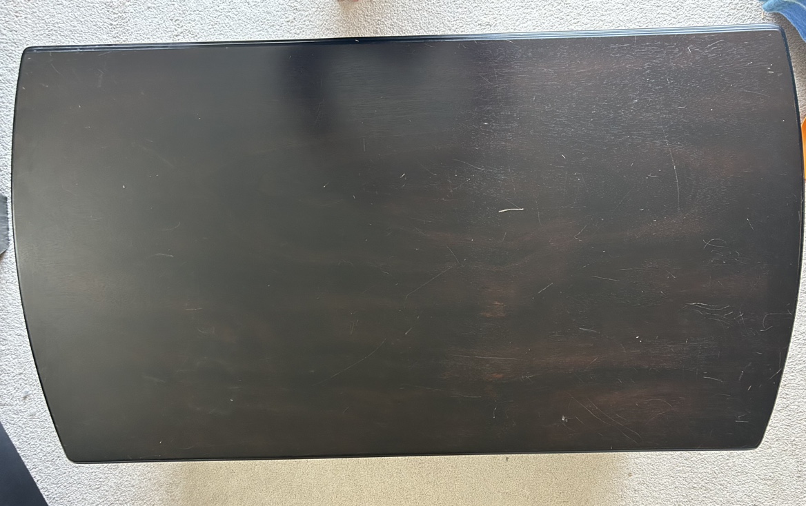 Coffee table solid wood with Cedar drawers. - photo 3