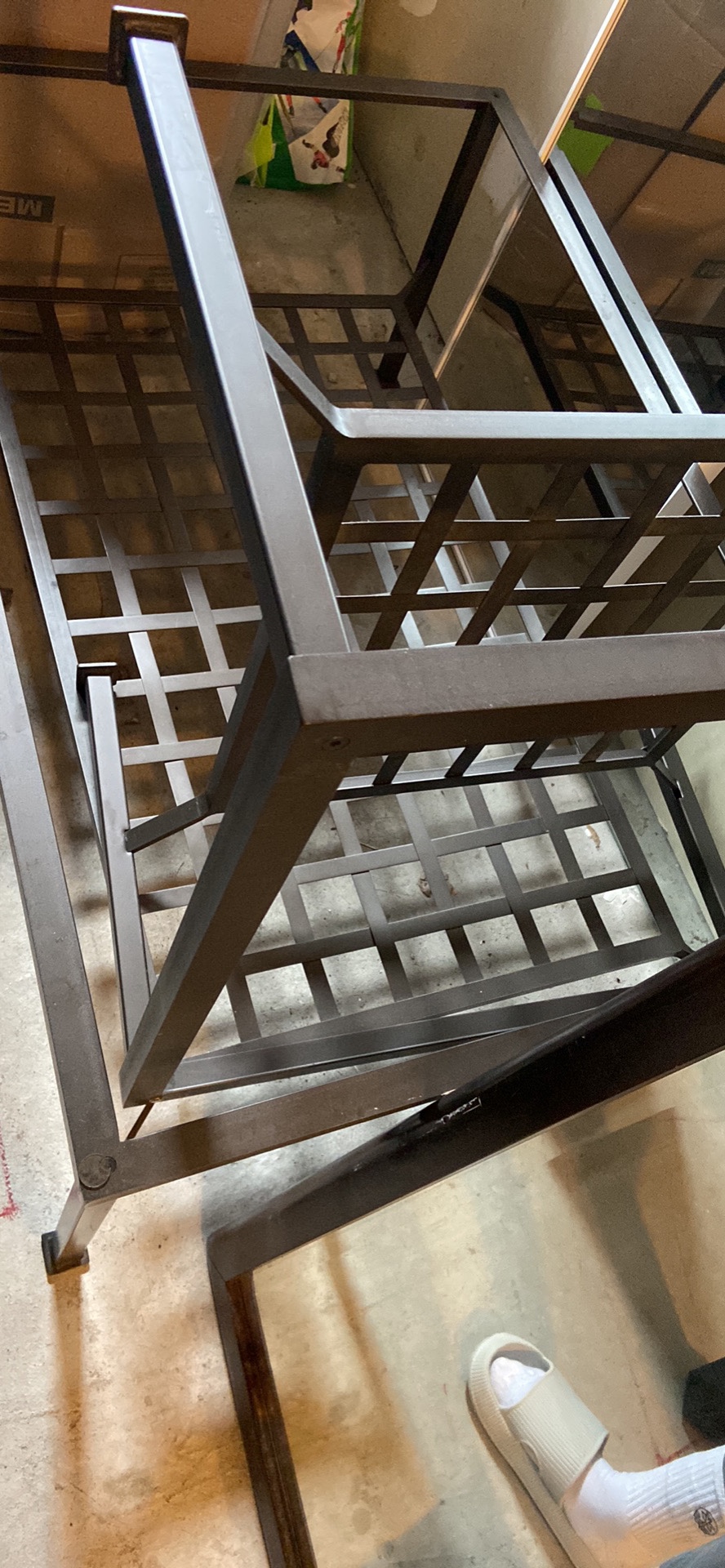 Set of 3 Glass Coffee Table - photo 2