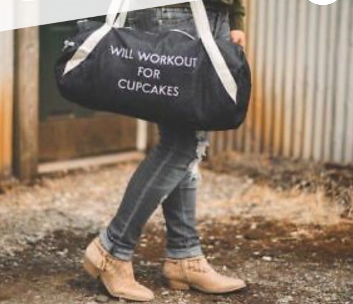 Private Party Denim gym bag with cotton handles image indicator(2)