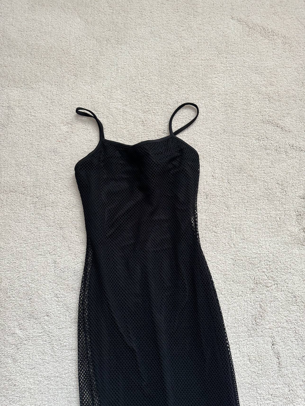 Black Summer fishnet dress dress - photo 3