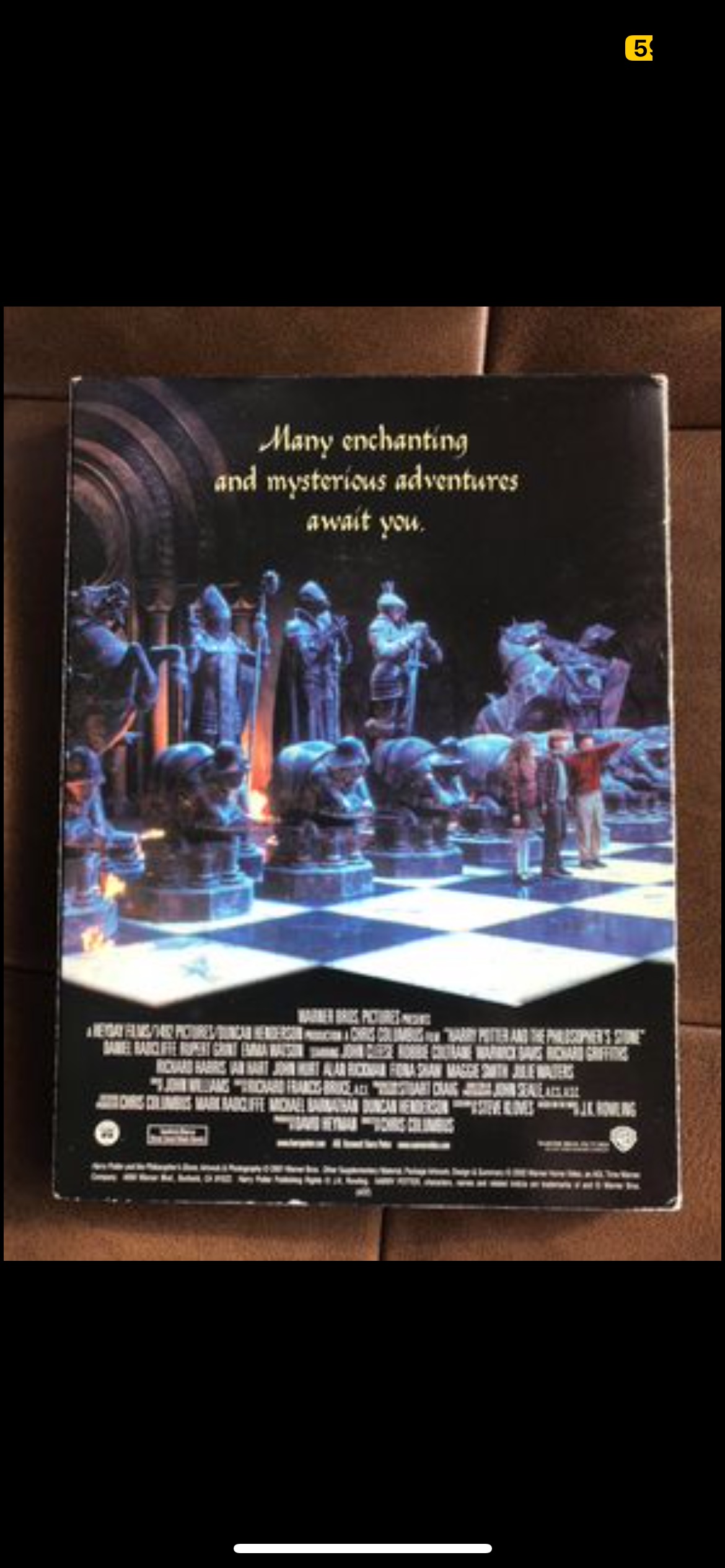 Harry Potter and the Philosopher's Stone 2 DVD image indicator(6)