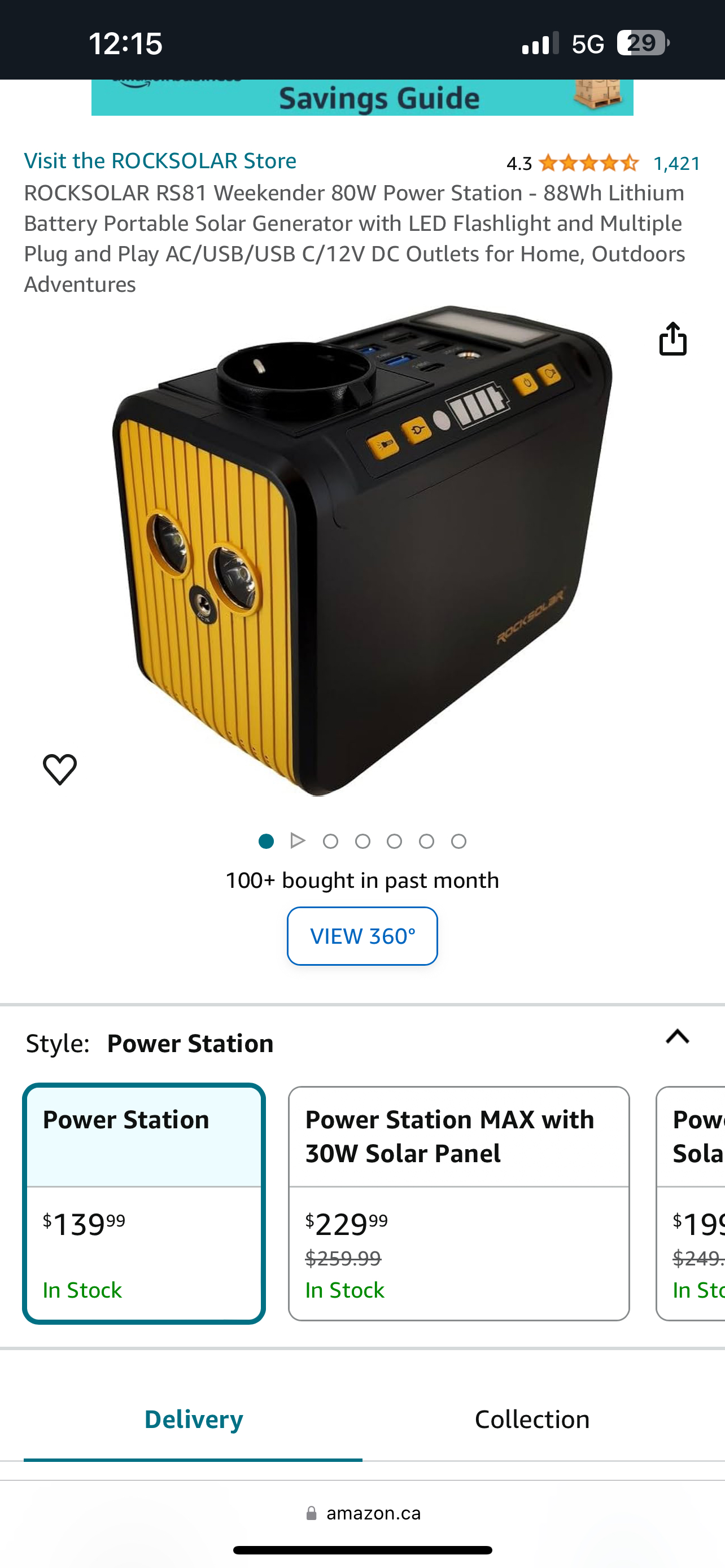 ✅ ROCKSOLAR RS81 Weekender 80W Power Station - photo 5
