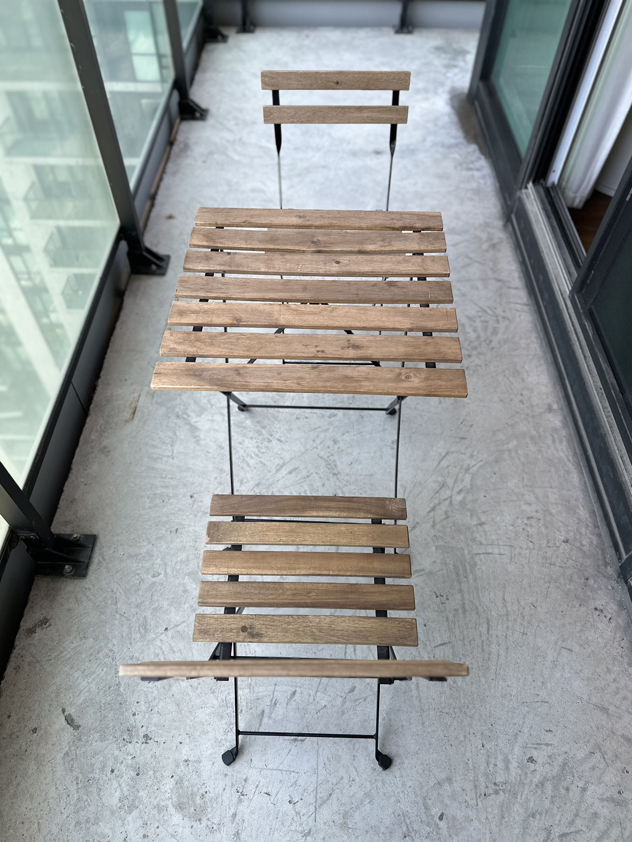 Ikea outdoor TARNO table and 2 chairs thumbnail
