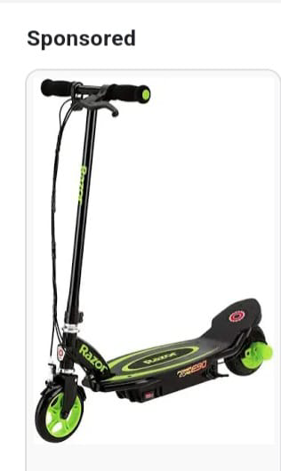 newly assembled electronic scooter thumbnail