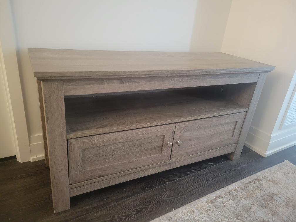 Manor Park Simple Rustic TV Stand for TV's up to 48"