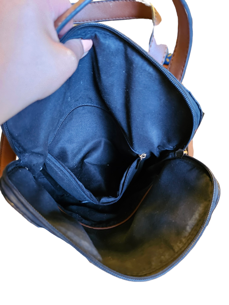 Chloe Convertible Crossbody to Small Backpack Faux Leather image indicator(5)