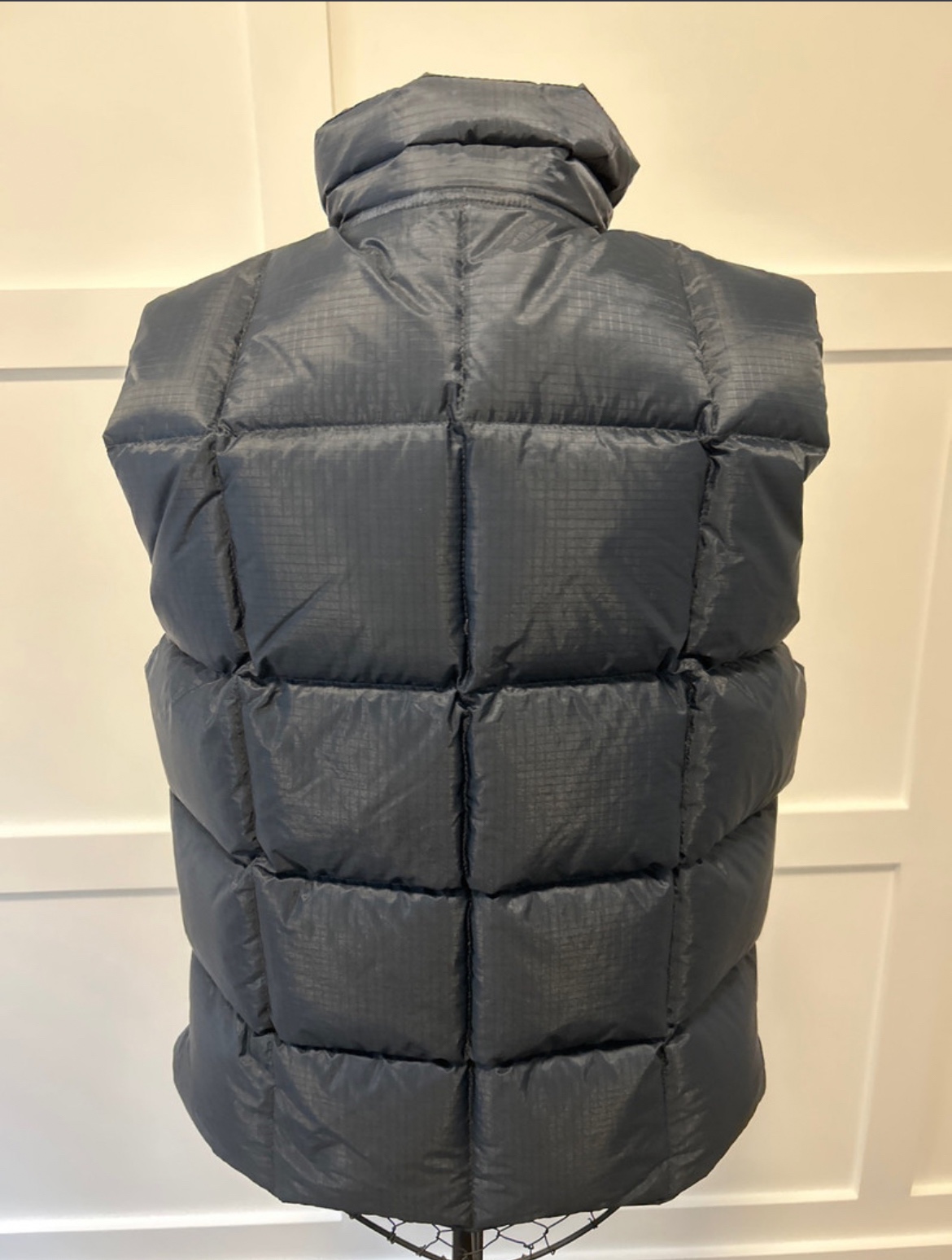Ladies Diesel Navy Puffer Vest Sz M - photo 2