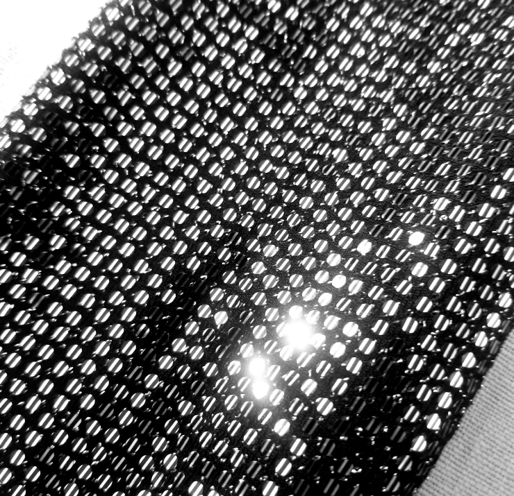 Black with Silver Sequins Glamorous Party Dress image indicator(4)