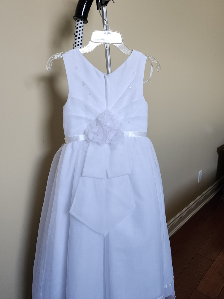 Poofy Princess Communion Dress & Lace Bolero image indicator(5)