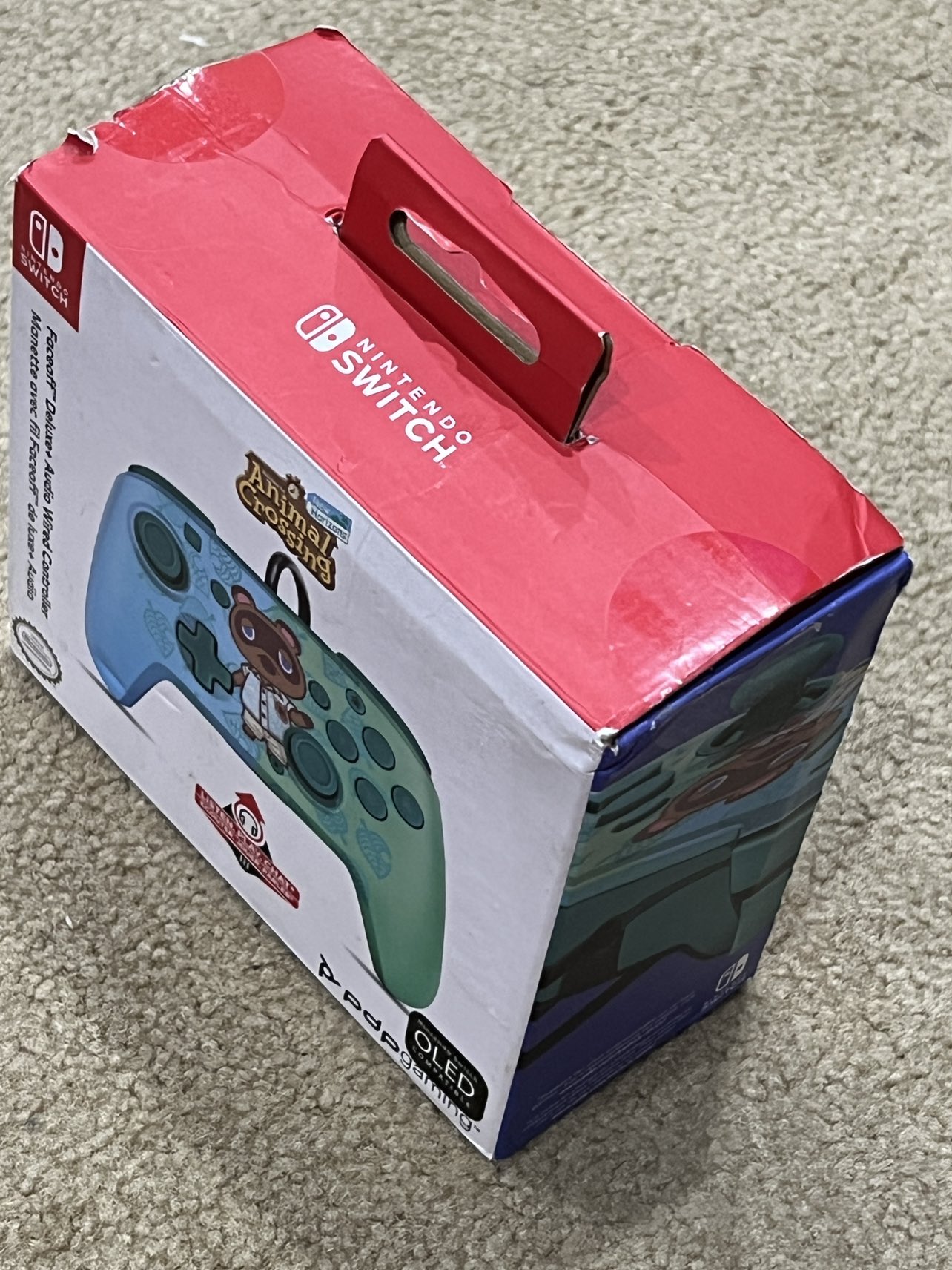 Nintendo Switch Wired Controller Animal Crossing image indicator(2)
