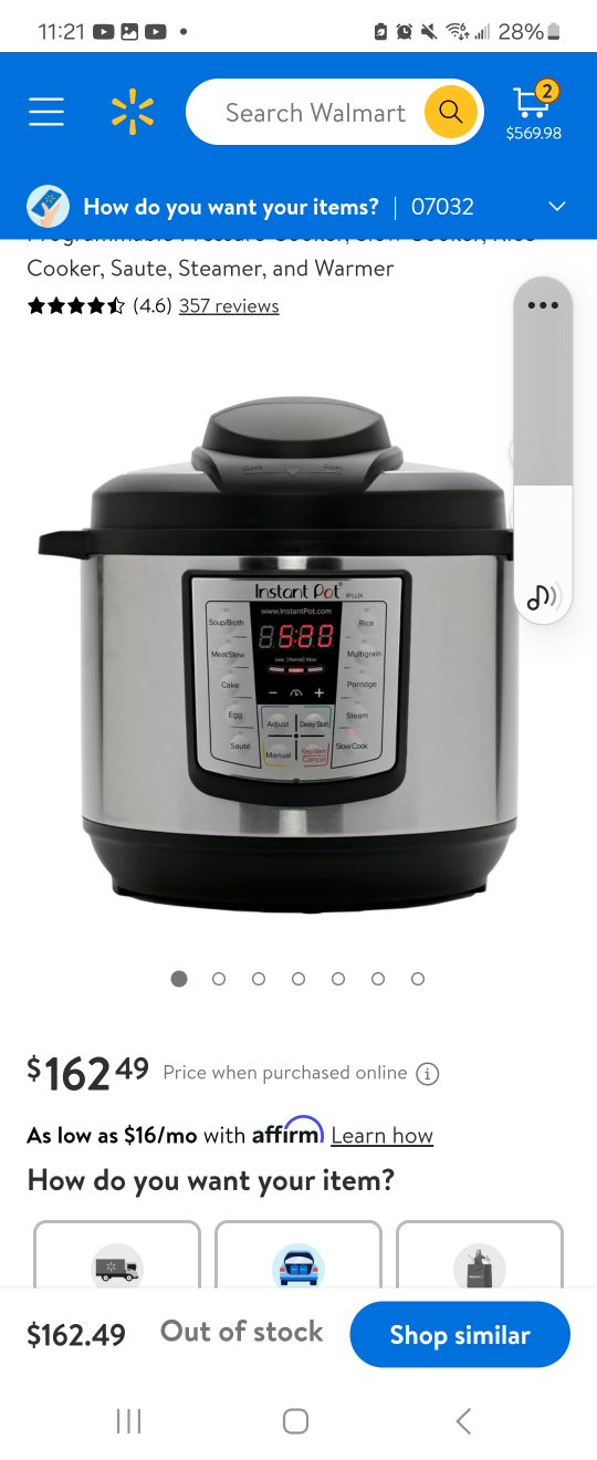 Instant pot 8Qt thumbnail