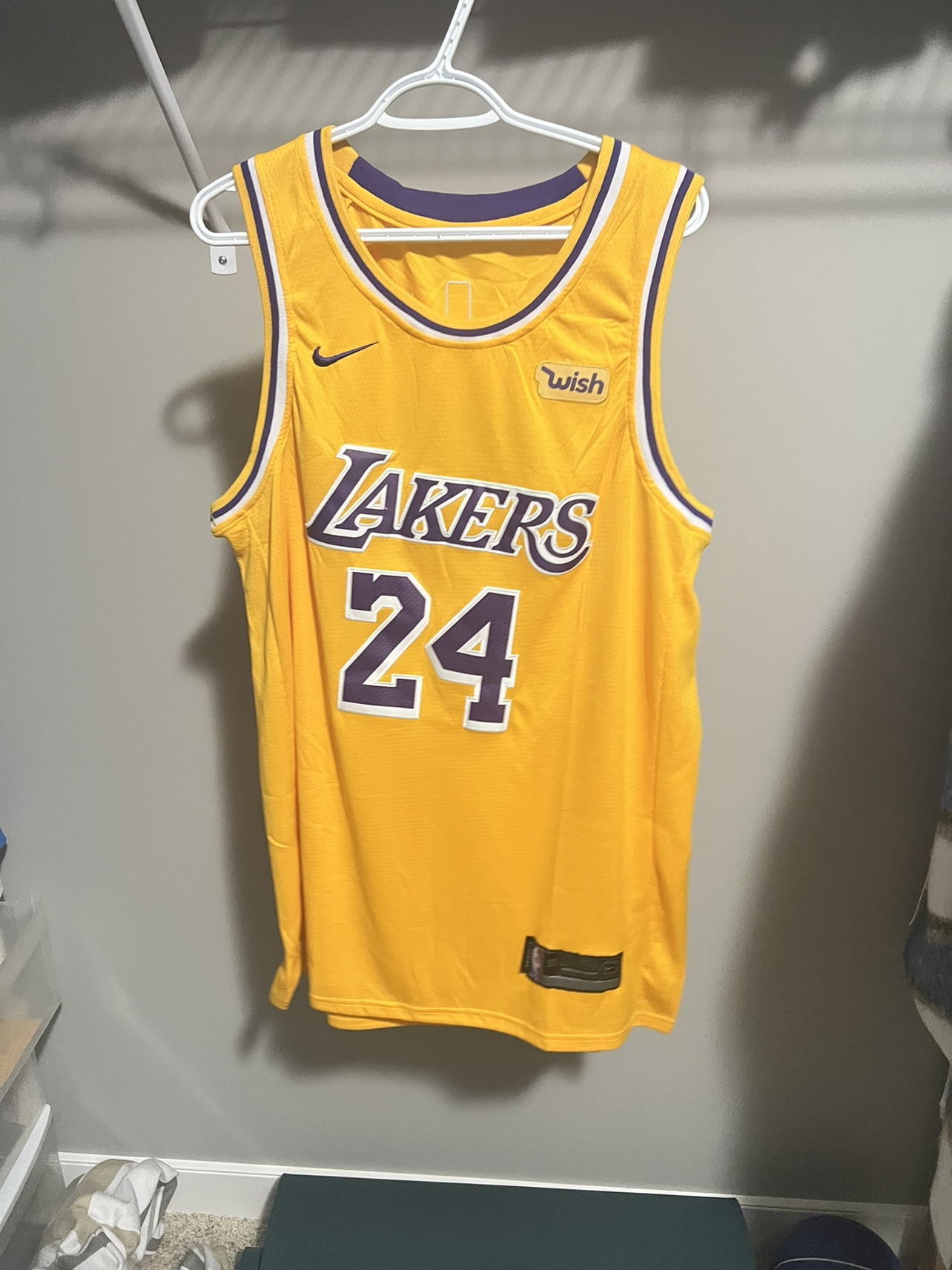 Kobe Bryant yellow Jersey
