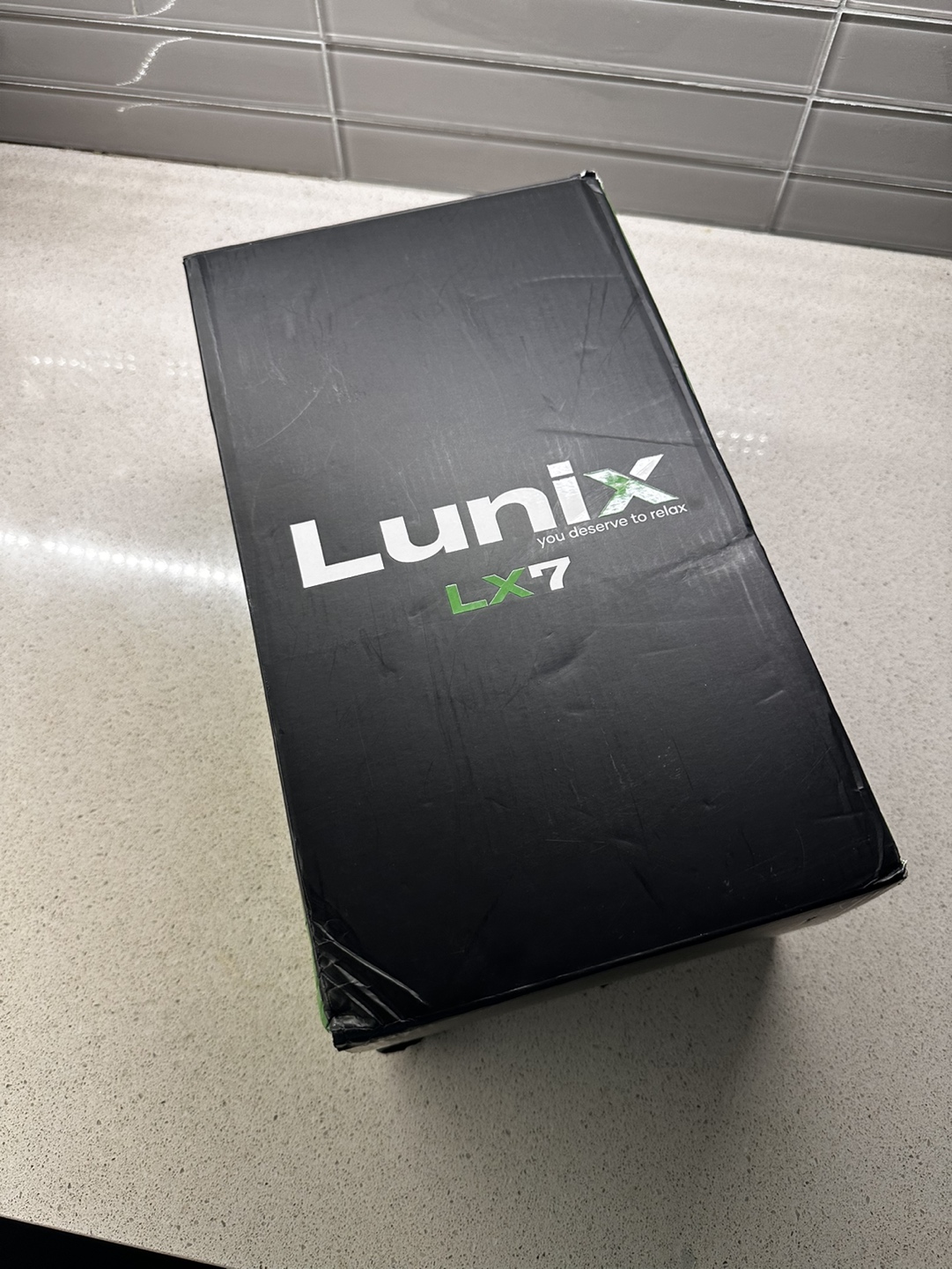 Lunix Cordless Electric Hand Massager w/Compression