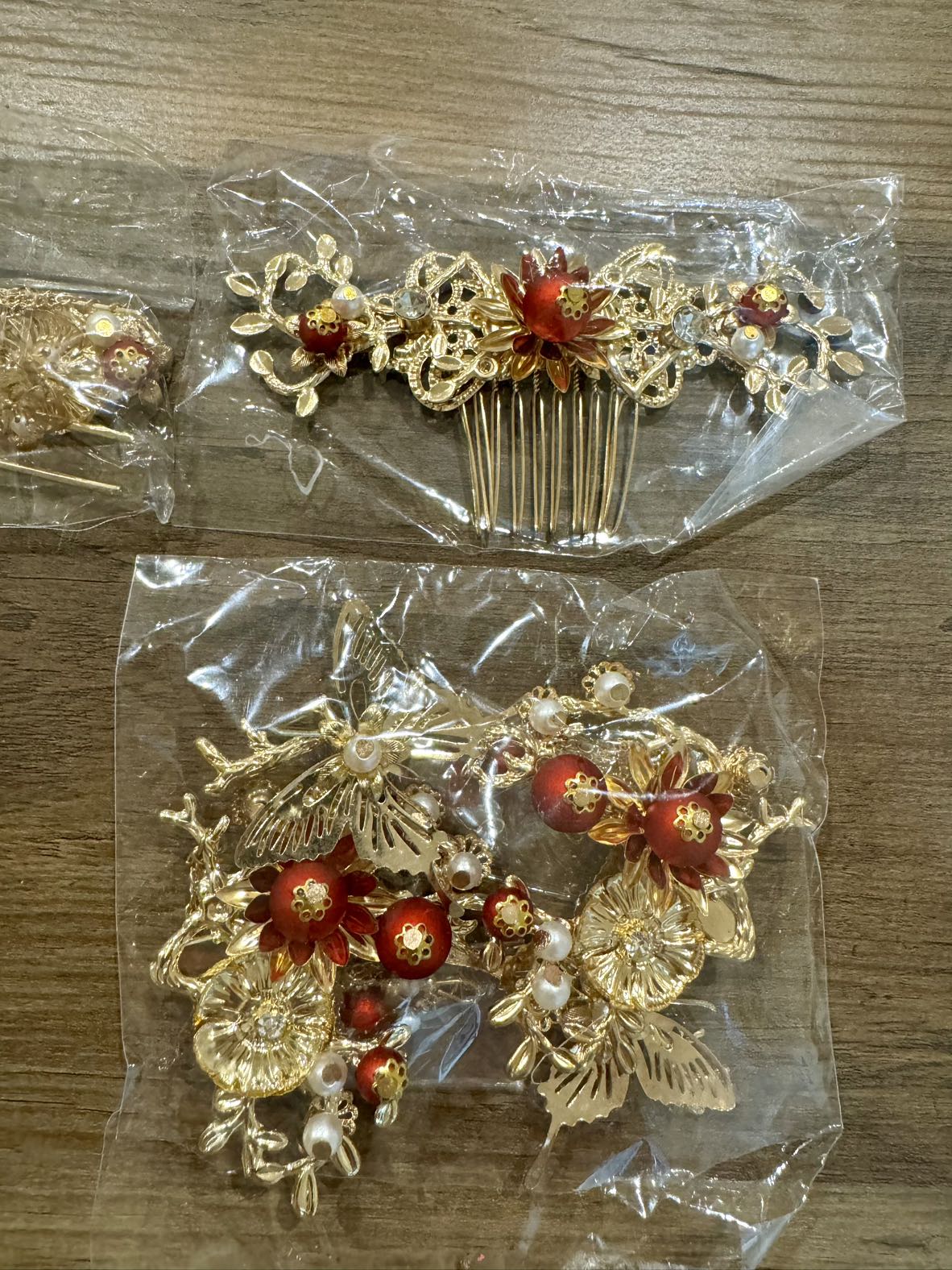 5 pieces chinese hair accessories - photo 2