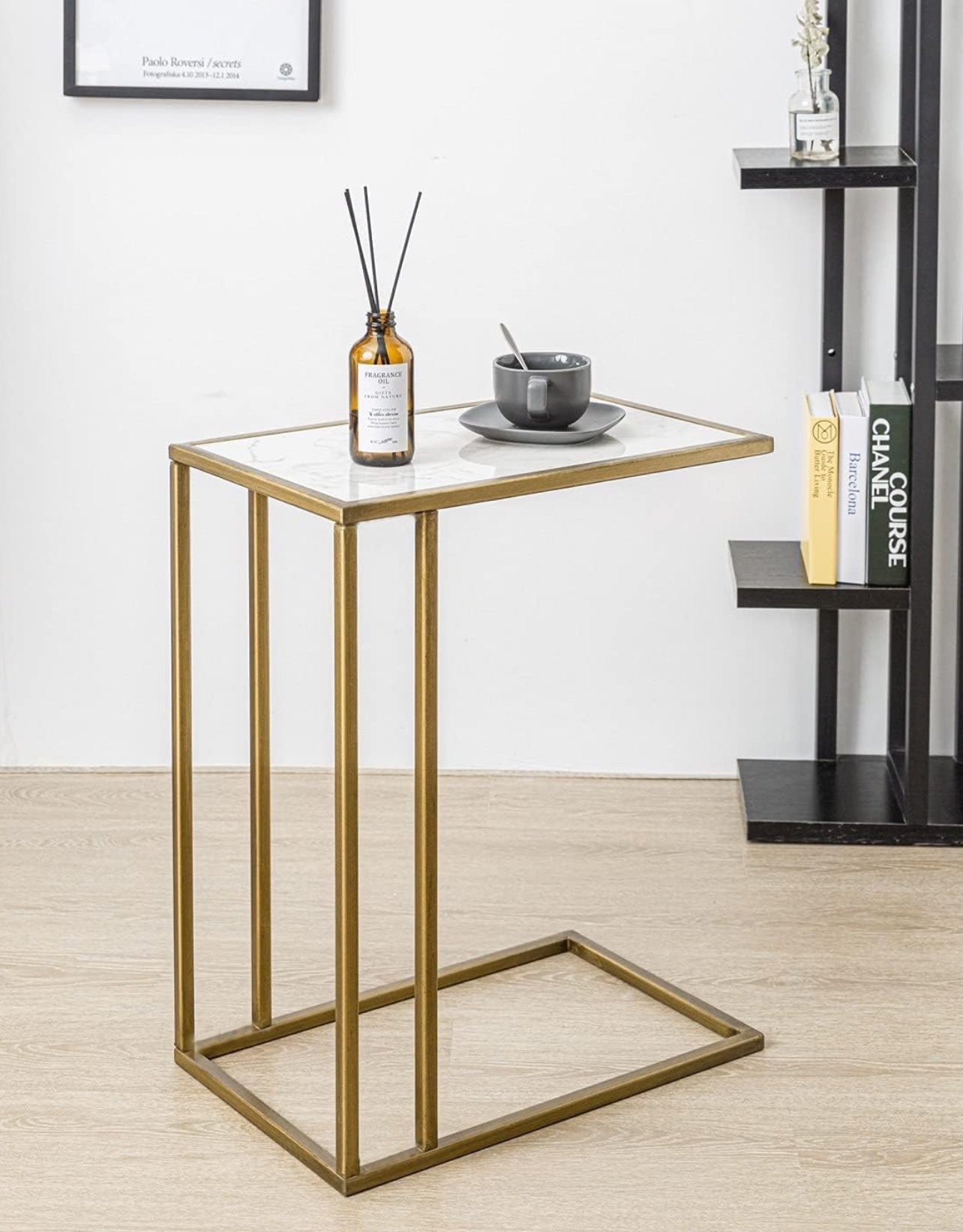 Marble side table rectangle image indicator(6)