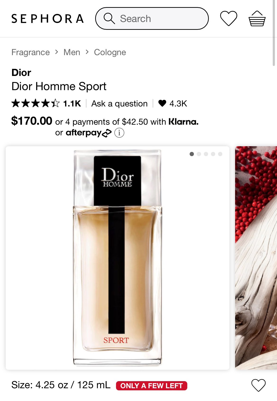 Dior Homme Cologne (125 mL) - photo 3