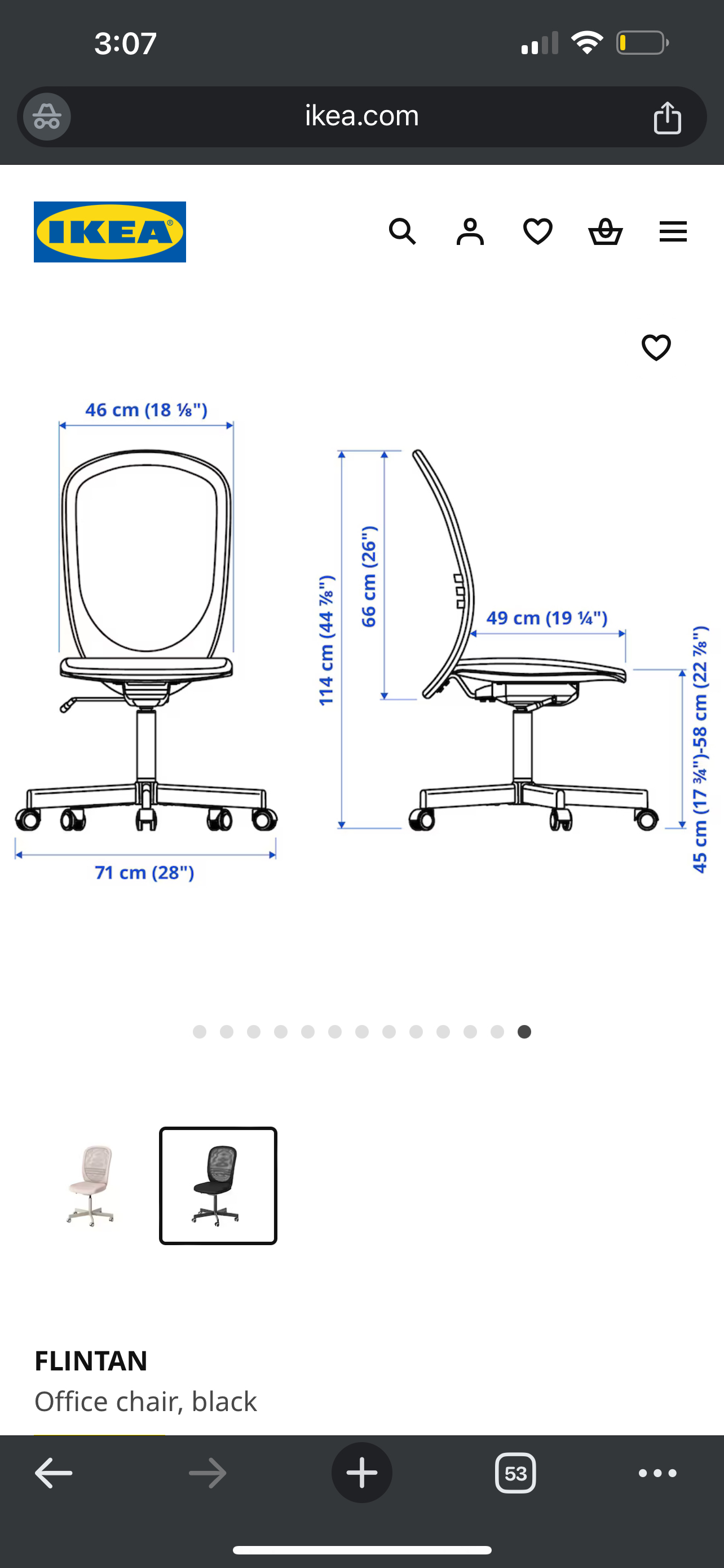Ikea Office chair - photo 4