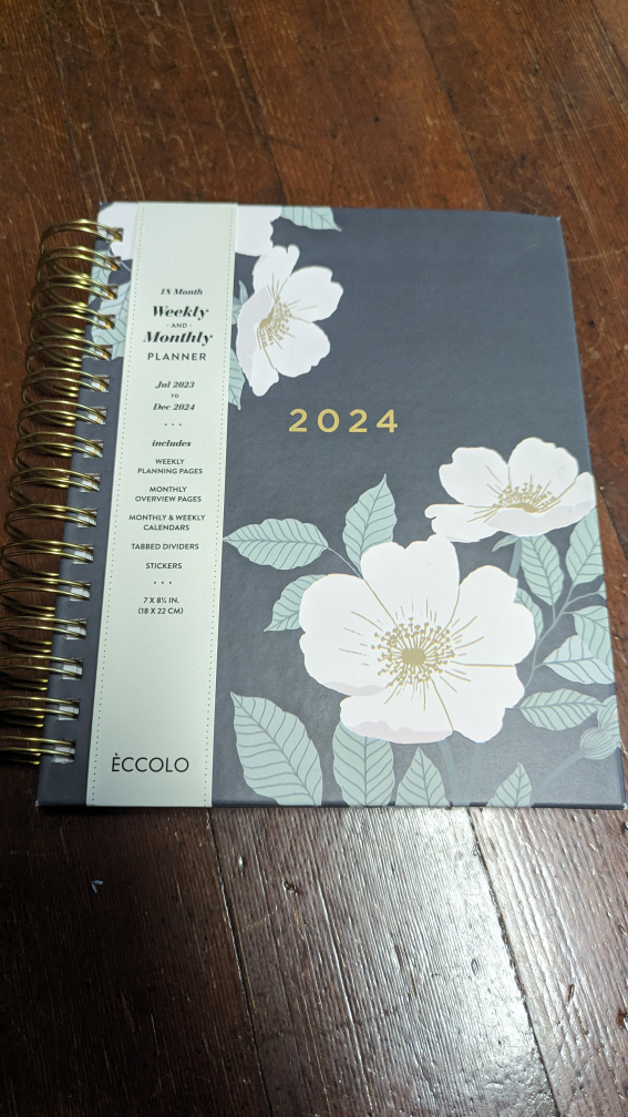 🥕 2024 Planner - new and untouched!