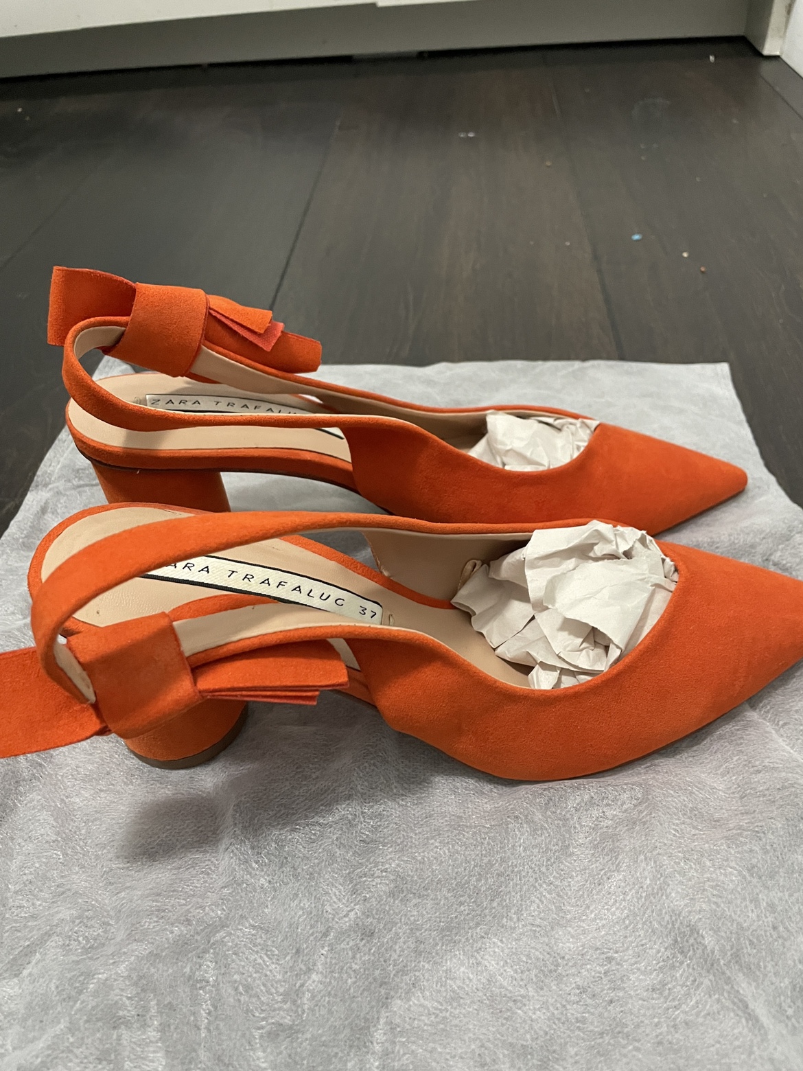 Zara slingbacks orange image indicator(4)
