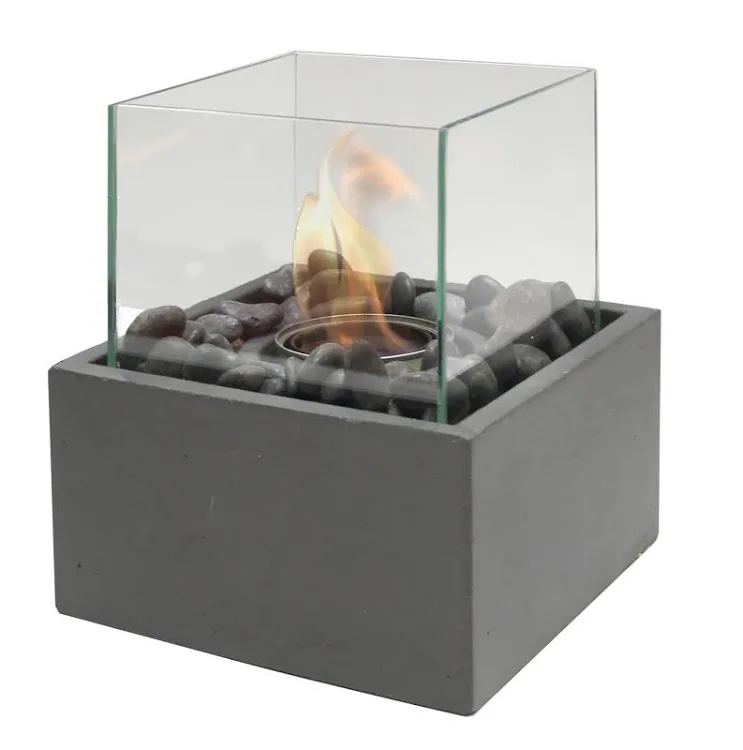 *NEW* Square Concrete Garden Burner - Includes 9 fuel cans