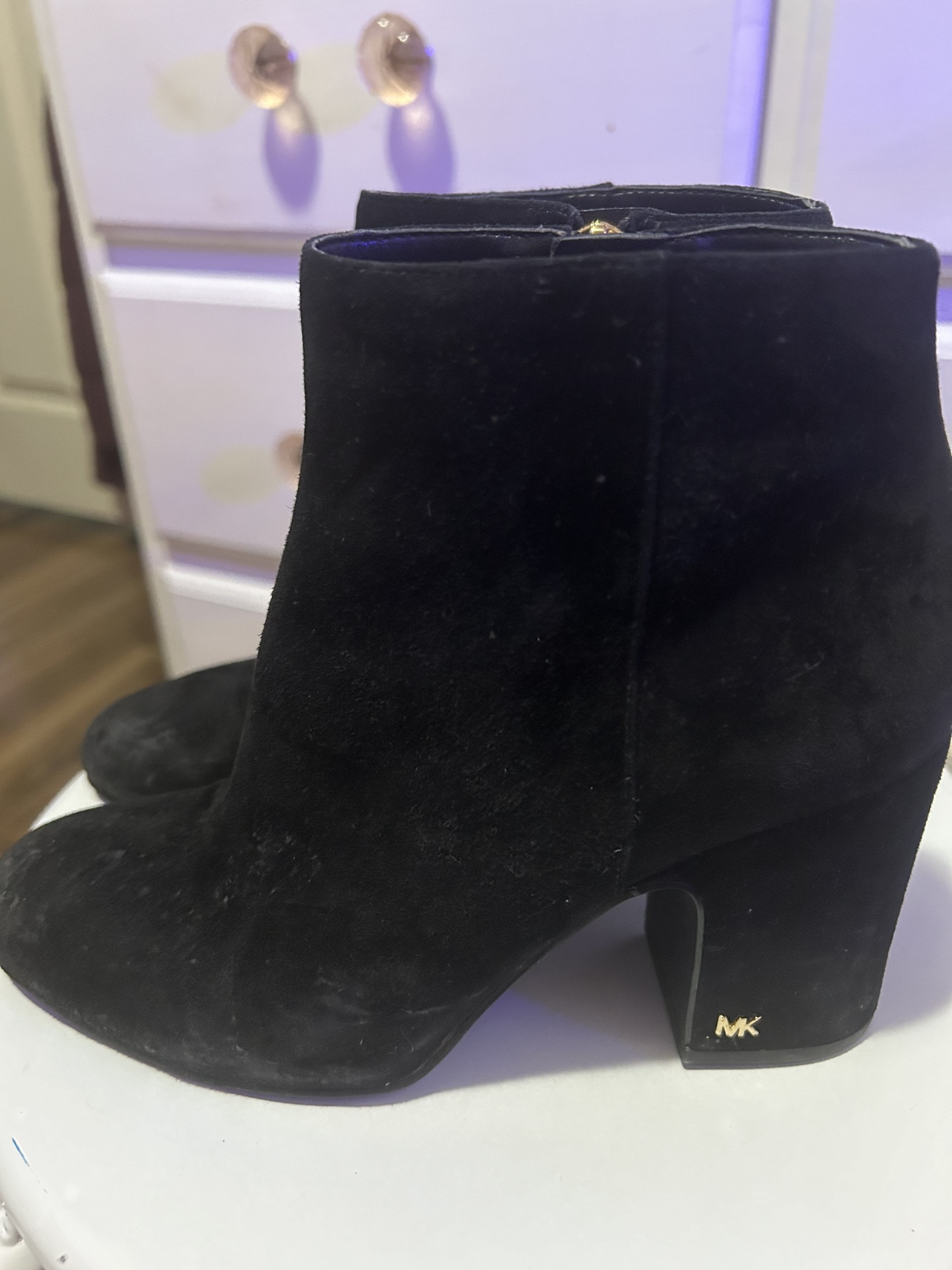 Michael Kors women’s Elaine suede boots