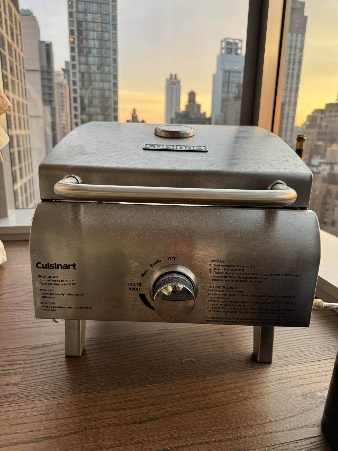Cuisinart Propane Gas Portable Grill - photo 3