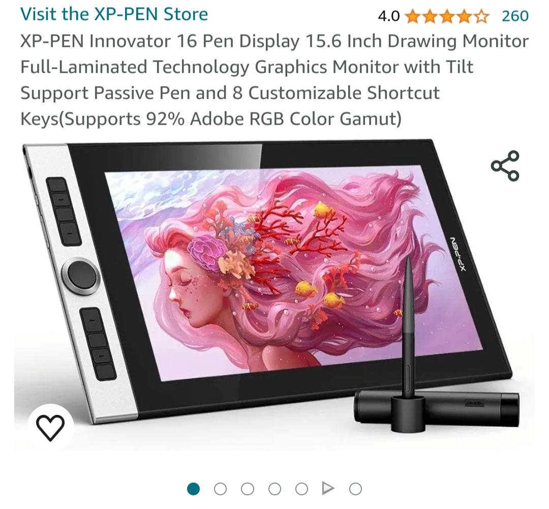 XP-PEN Innovator 16 Pen Display image indicator(3)