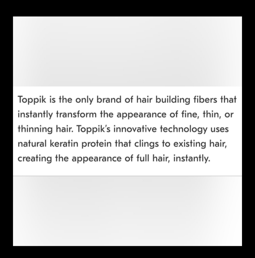 Toppik Hair Building Fibers in Gray, Unisex 12 g image indicator(2)