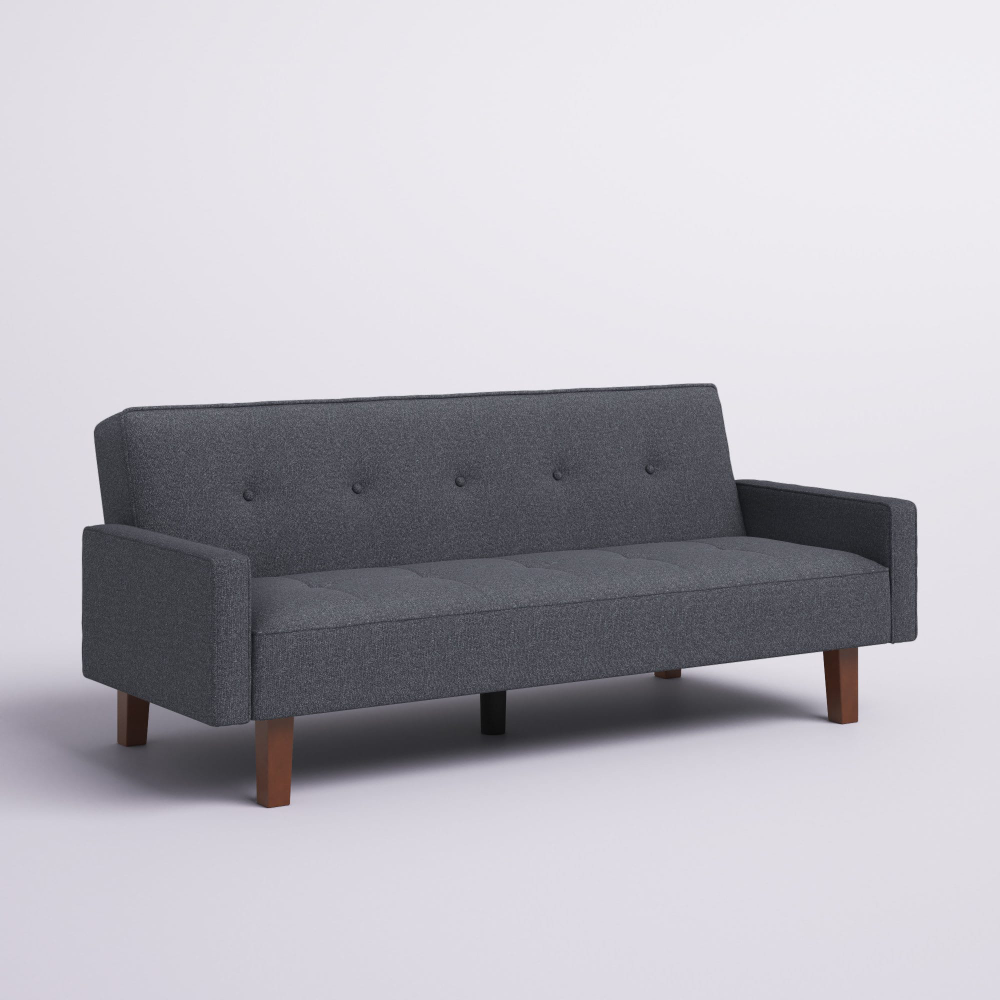 Nathalia 75 square arm sleeper sofa bed