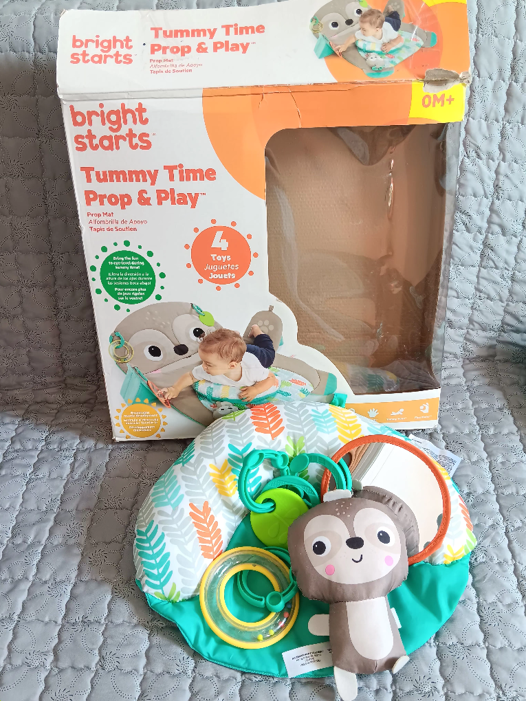 #Freecycle Bright Starts Tummy Time Prop and Play image indicator(3)