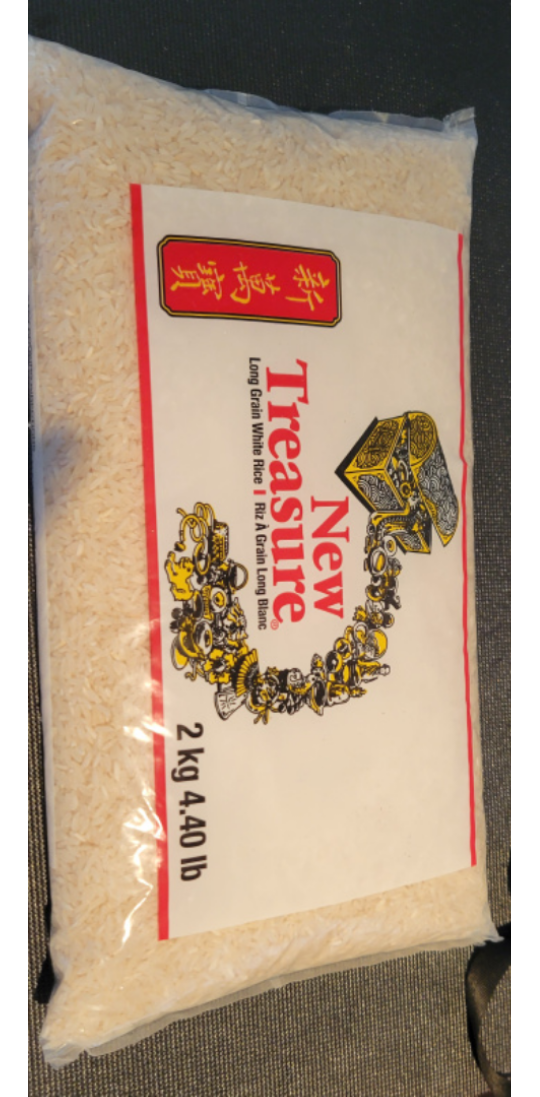 New Treasure Long Grain White Rice 2 Kg thumbnail