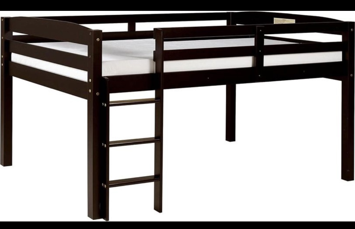 Concord Junior Loft Bed, Full, Cappuccino - photo 3