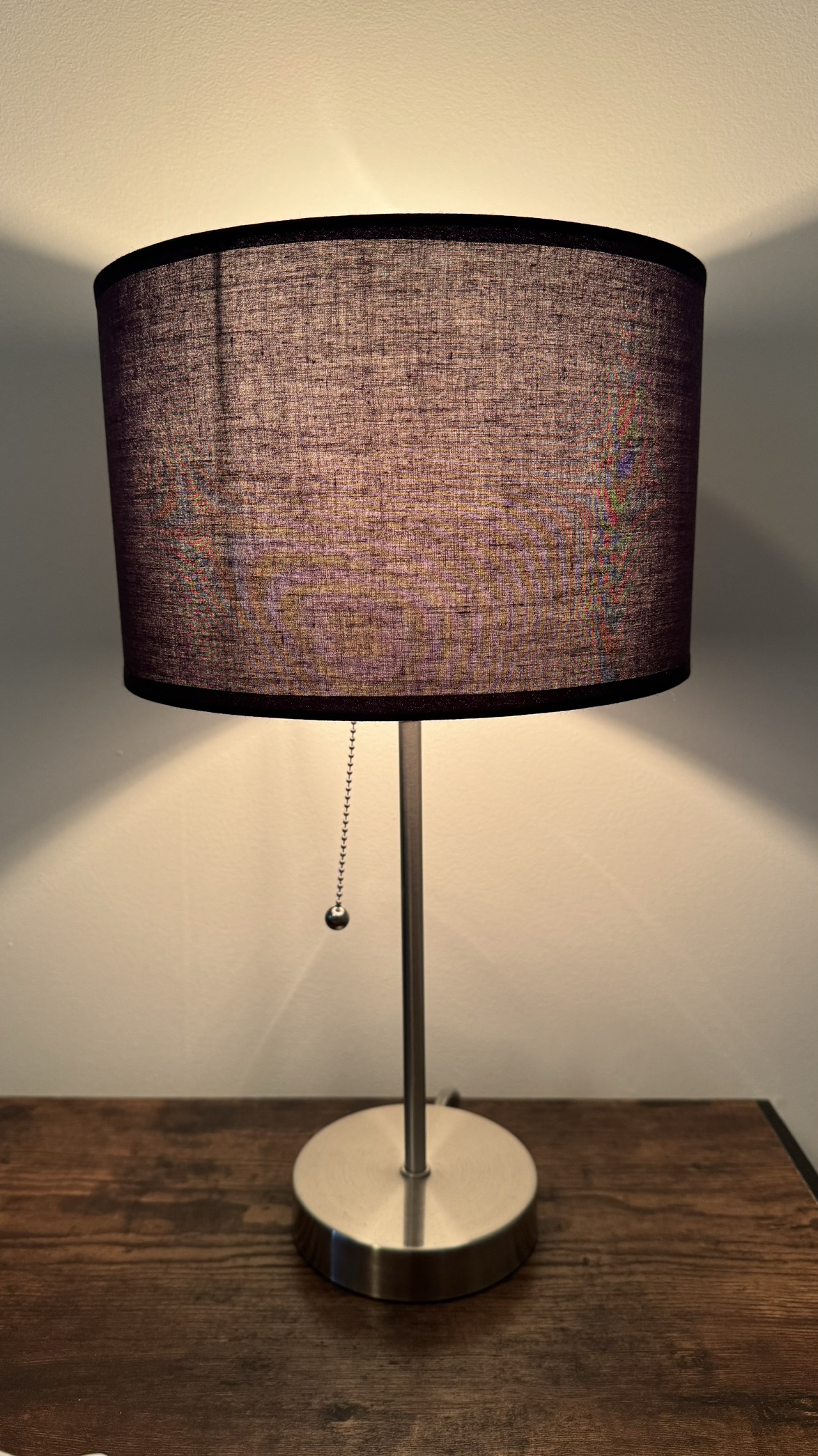 2 x Fabric Drum Shade Table Lamps - photo 3