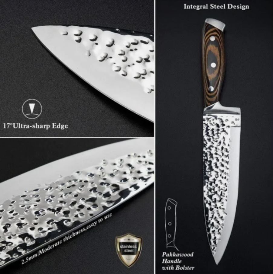 ELEGANT LIFE 15-Piece Set with Block Wood image indicator(5)