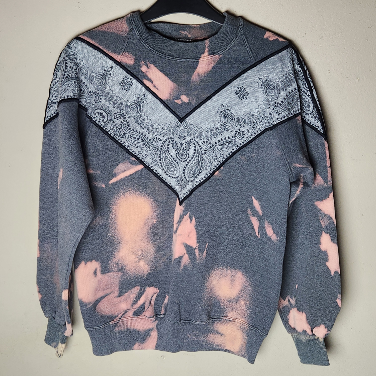 Unique Vintage Tye Dye Sweatshirt