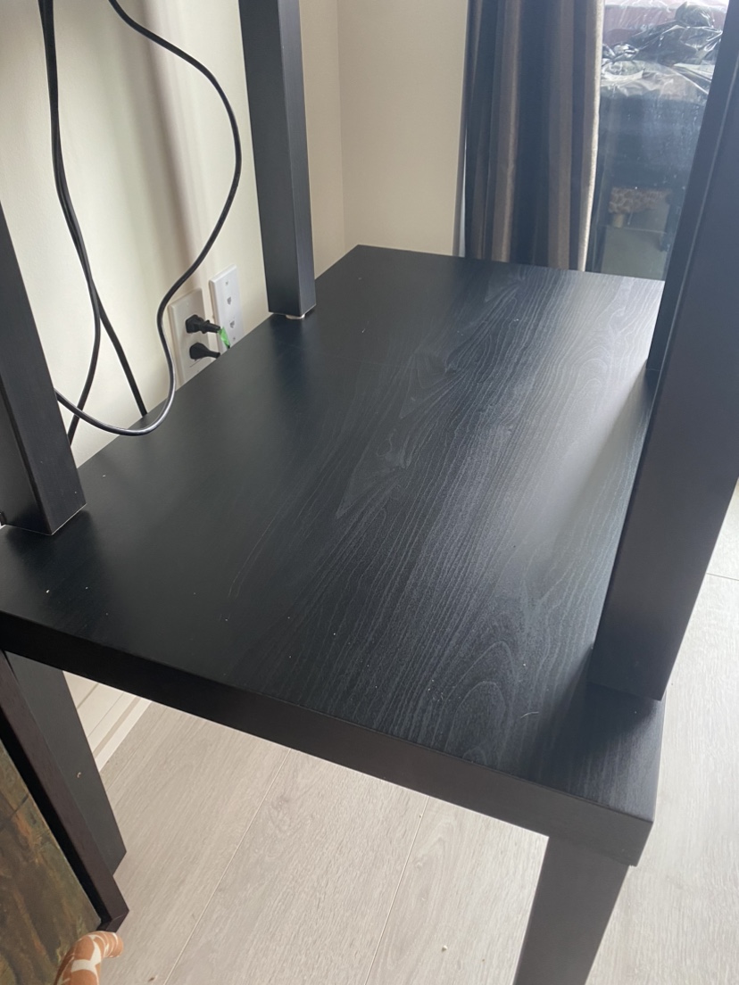 Coffee and 2 end tables black IKEA image indicator(5)