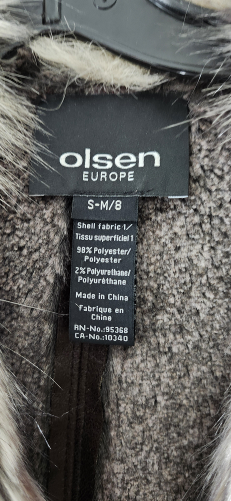 Olsen Europe Winter Coat with fur collar - photo 2