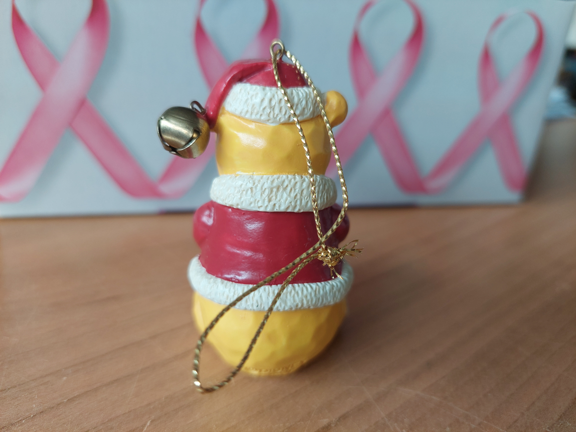 Vintage Winnie the Pooh Santa Christmas Ornament Decor - photo 3