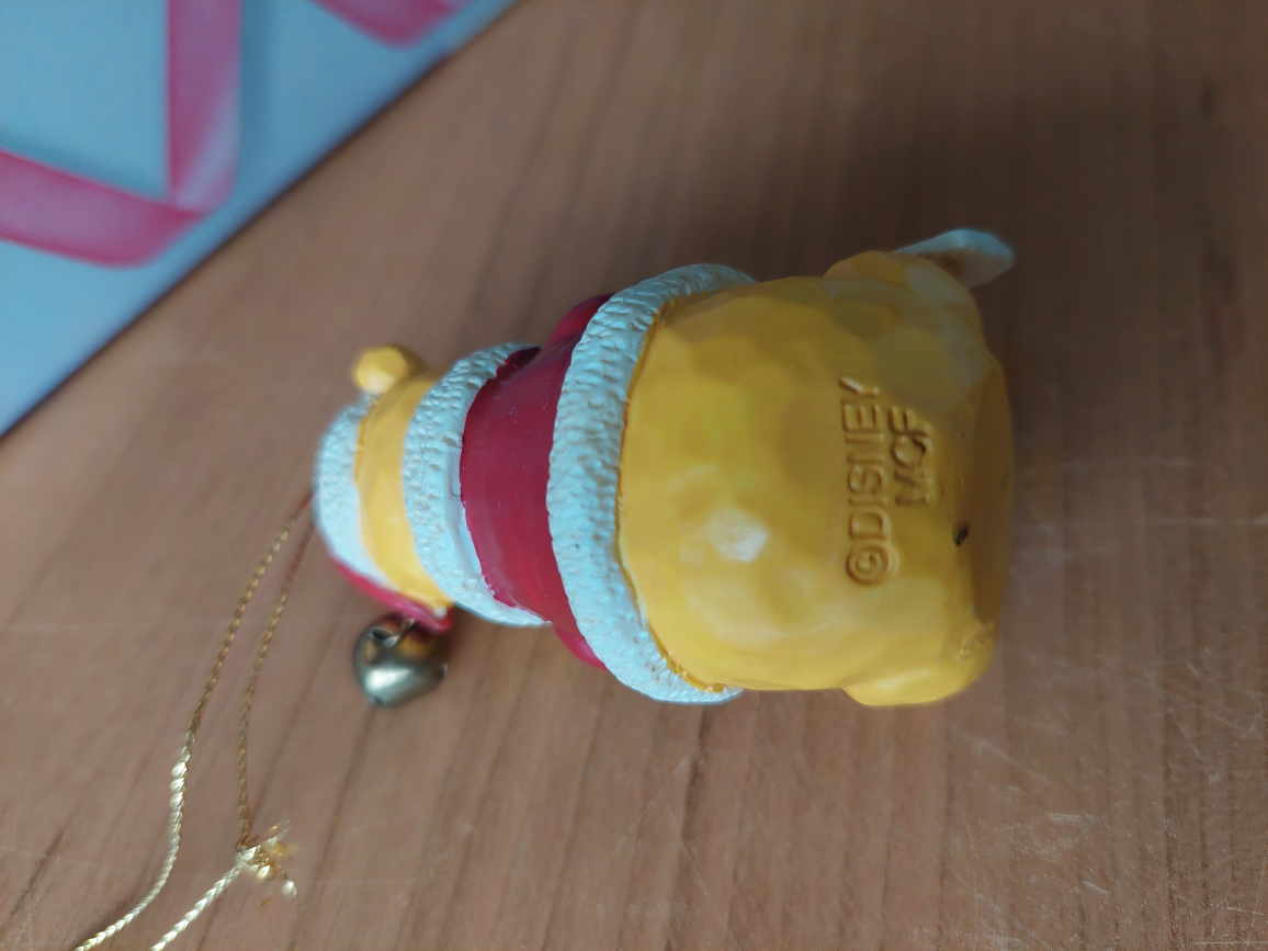 Vintage Winnie the Pooh Santa Christmas Ornament Decor - photo 4