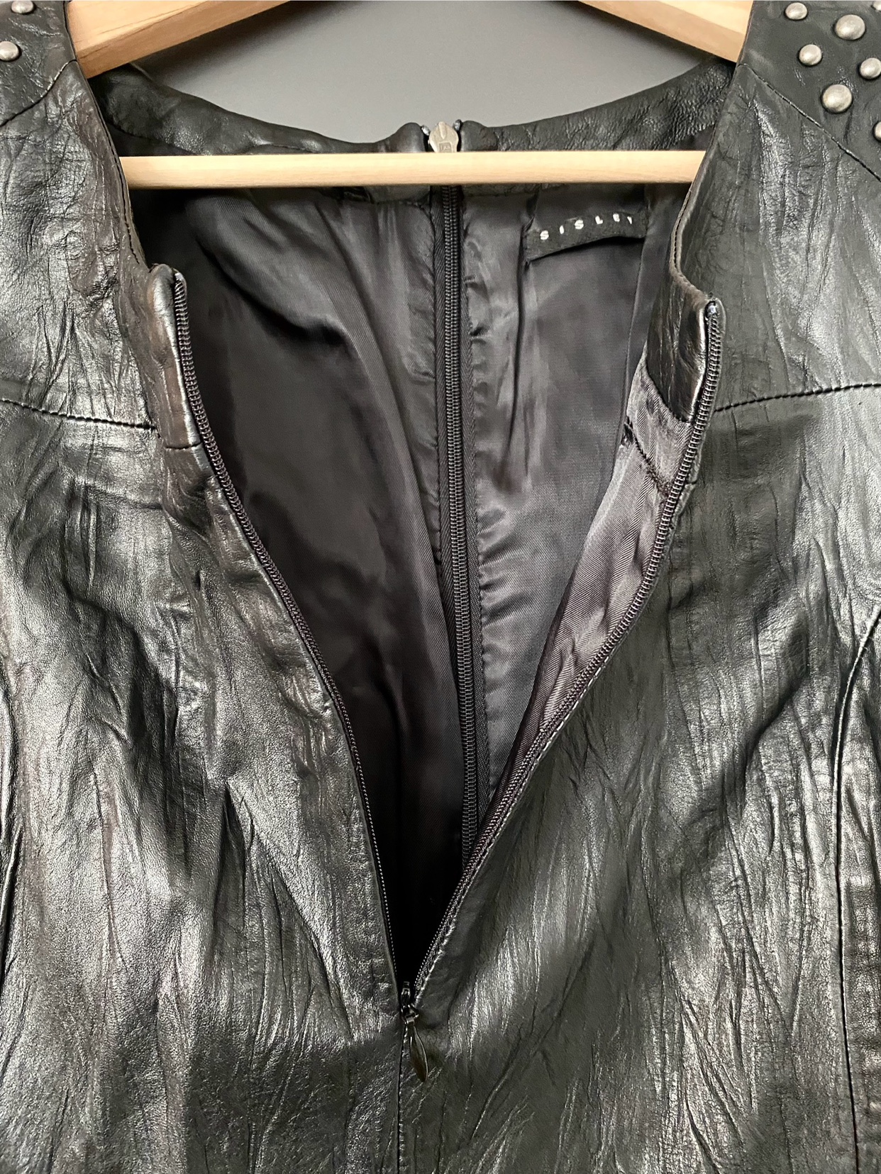 women's genuine leather dress - photo 2