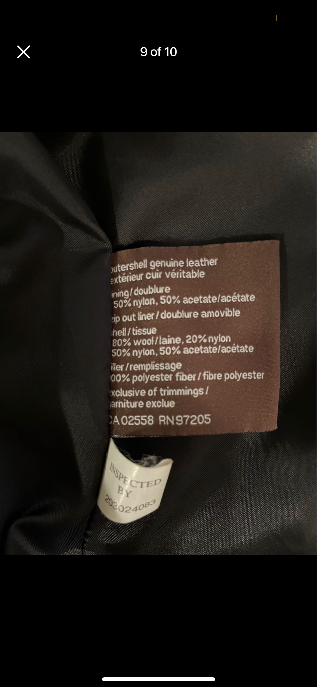 MENS DANIER SUPER SOFT LAMB SKIN BLACK LEATHER JACKET image indicator(9)