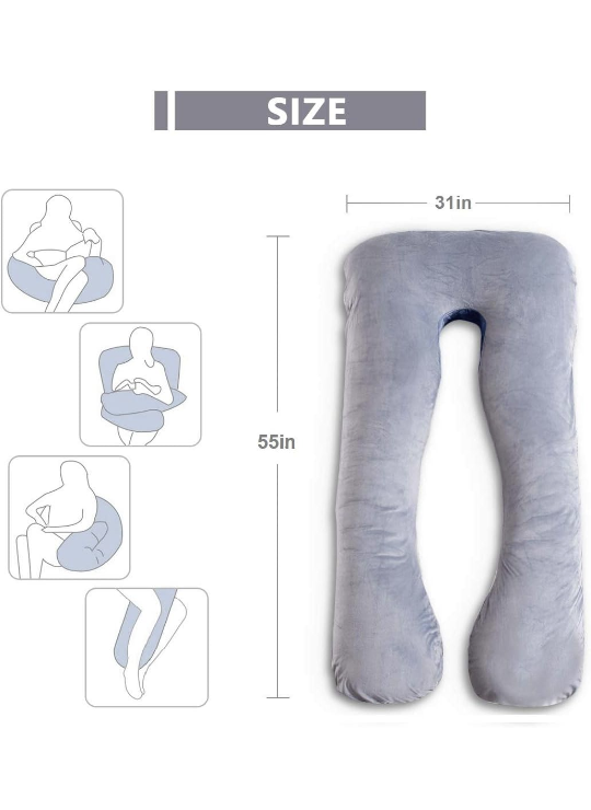 Side sleeper/pregnancy pillow - photo 2